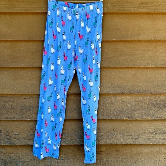 Nite Nite Munki Munki Other - Note Nite Munki Munki Llama Pajama Blue Jammie Pants Size S
